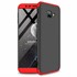 Samsung Galaxy J4 Plus Kılıf CaseUp Triple Deluxe Shield Siyah Kırmızı 5