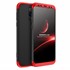Samsung Galaxy S9 Plus Kılıf CaseUp Triple Deluxe Shield Siyah Kırmızı 5