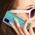 Samsung Galaxy A71 CaseUp İnce Şeffaf Silikon Kılıf Beyaz 5