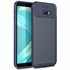 Samsung Galaxy J4 Plus Kılıf CaseUp Fiber Design Lacivert 5