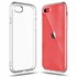 Apple iPhone SE 2020 CaseUp Şeffaf Silikon Kılıf Beyaz 1