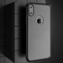 Apple iPhone XS Max Kılıf CaseUp Rubber Siyah 4