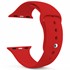 Apple Watch 1 42mm CaseUp Silikon Spor Kordon Kırmızı 1