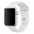 Apple Watch 3 42mm CaseUp Silikon Spor Kordon Beyaz 2