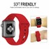 Apple Watch 3 42mm CaseUp Silikon Spor Kordon Kırmızı 3