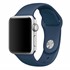 CaseUp Apple Watch SE 2022 44mm Kordon Silikon Spor Lacivert 2