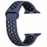 Apple Watch 4 44mm CaseUp Silicone Sport Band Gece Mavisi 1