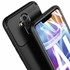 Huawei Mate 20 Lite Kılıf CaseUp Fiber Design Siyah 2