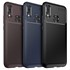 Huawei P20 Lite Kılıf CaseUp Fiber Design Siyah 3