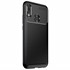 Huawei P20 Lite Kılıf CaseUp Fiber Design Siyah 1