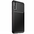 Huawei P20 Pro Kılıf CaseUp Fiber Design Siyah 1