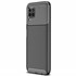 Huawei P40 Lite Kılıf CaseUp Fiber Design Siyah 2