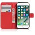 Apple iPhone 7 Plus 5 5 Kılıf CaseUp Cüzdanlı Suni Deri Kırmızı 3