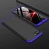 Oppo RX17 Neo Kılıf CaseUp Triple Deluxe Shield Siyah Mavi 2