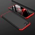Oppo RX17 Neo Kılıf CaseUp Triple Deluxe Shield Siyah Kırmızı 2