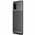 Samsung Galaxy S20 Plus Kılıf CaseUp Fiber Design Siyah 2