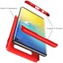 Samsung Galaxy S10 Kılıf CaseUp Triple Deluxe Shield Kırmızı 3