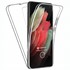 CaseUp Samsung Galaxy S21 Ultra Kılıf 360 Çift Taraflı Silikon Şeffaf 1