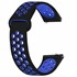 CaseUp Huawei Watch GT2e Kordon Silicone Sport Band Siyah Mavi 1