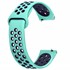 CaseUp Huawei Watch GT3 42mm Kordon Silicone Sport Band Yeşil Lacivert 1