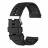 Oppo Watch 46mm CaseUp Silicone Cornered Kordon Siyah Siyah Pimli 1