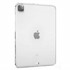 CaseUp Apple iPad Pro 11 2022 4 Nesil Kılıf İnce Şeffaf Silikon Beyaz 2