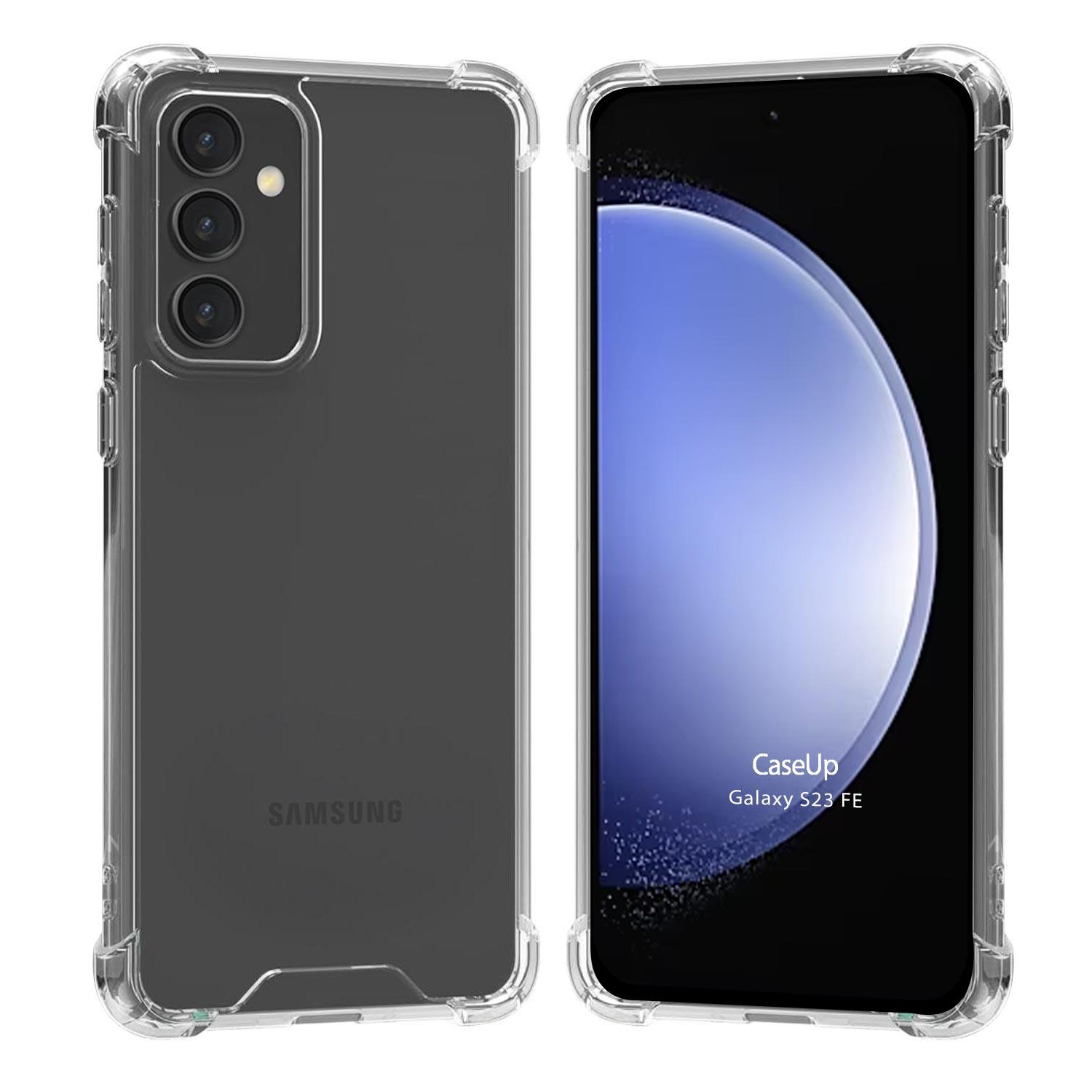 CaseUp Samsung Galaxy S23 FE Kılıf Titan Crystal Şeffaf