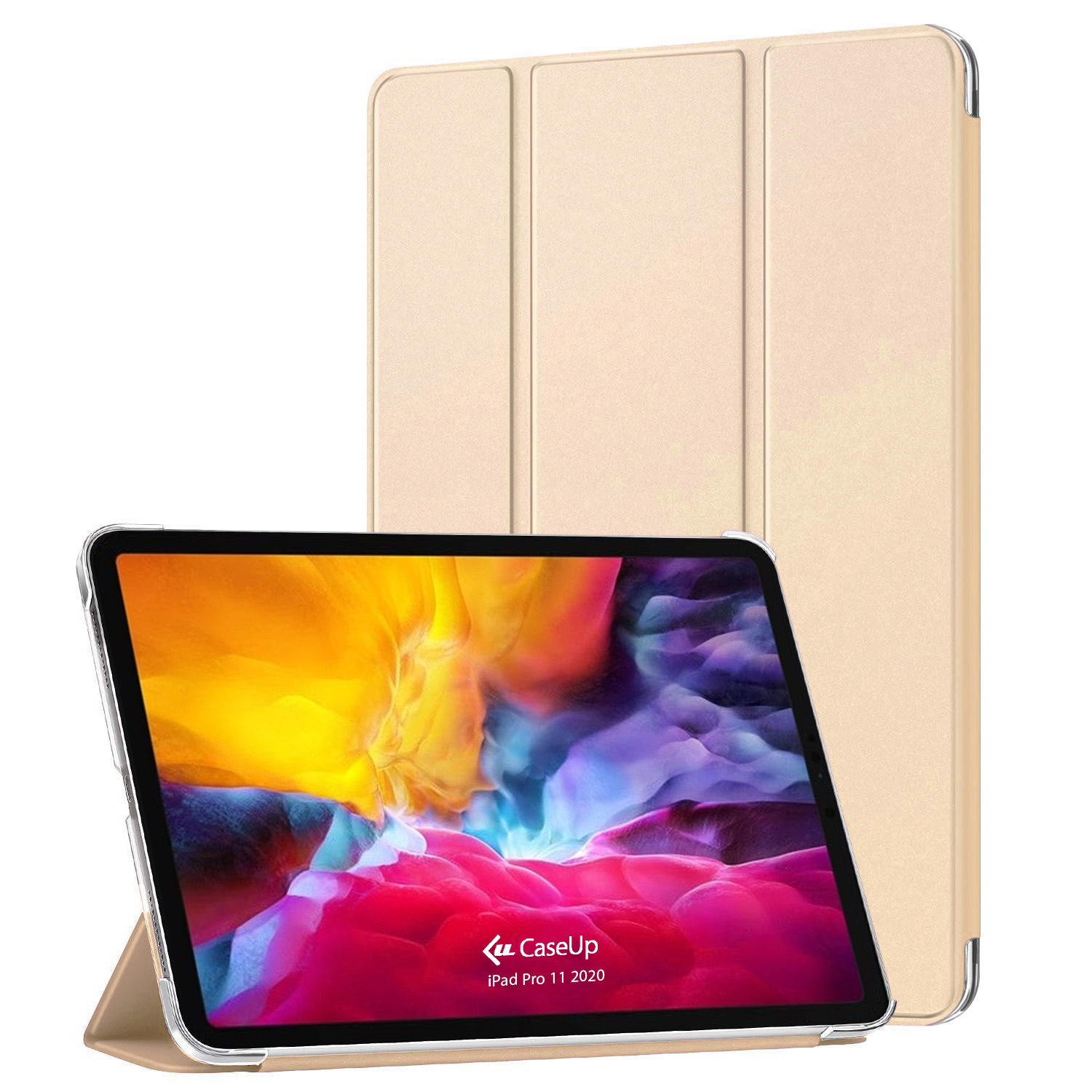 CaseUp Apple iPad Pro 11 2021 3 Nesil Kılıf Smart Protection Gold