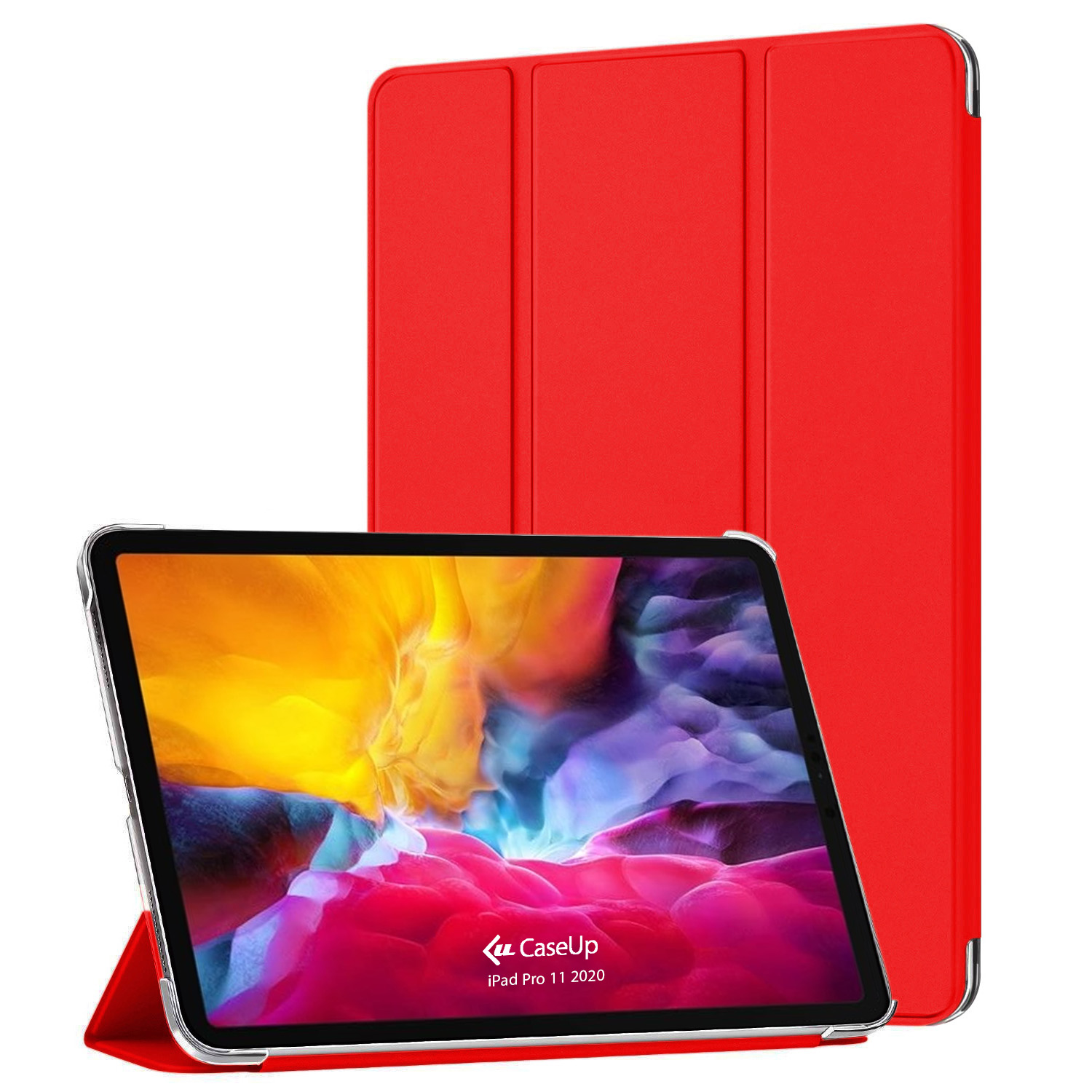 CaseUp Apple iPad Pro 11 2022 4 Nesil Kılıf Smart Protection Kırmızı
