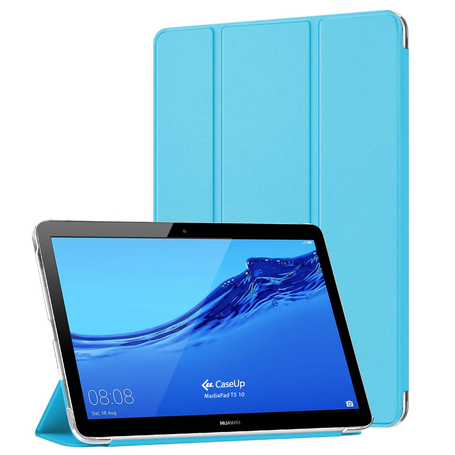 Huawei MediaPad T5 10 Kılıf CaseUp Smart Protection Mavi