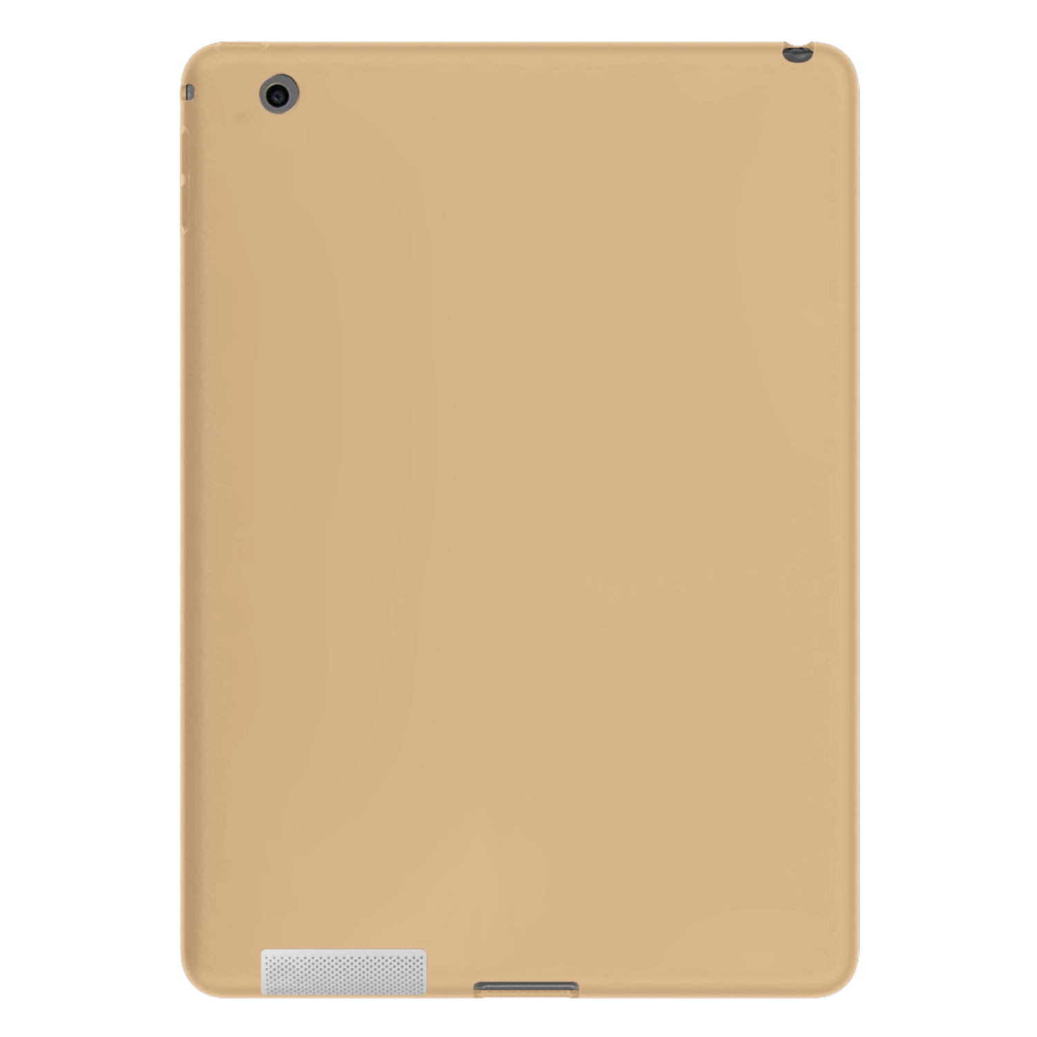 Apple iPad 2 iPad 3 iPad 4 Kılıf CaseUp Matte Surface Gold