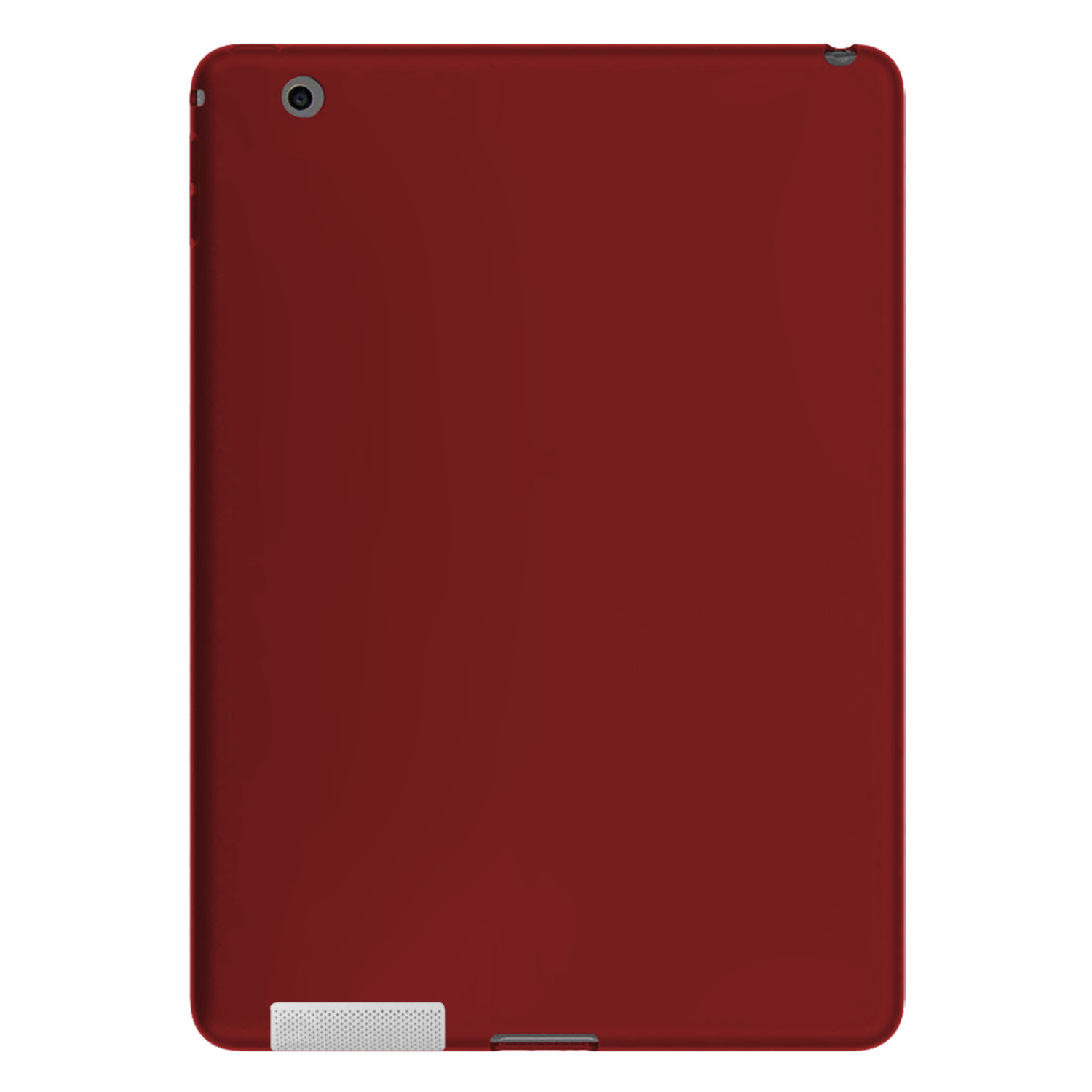 Apple iPad 2 iPad 3 iPad 4 Kılıf CaseUp Matte Surface Kırmızı