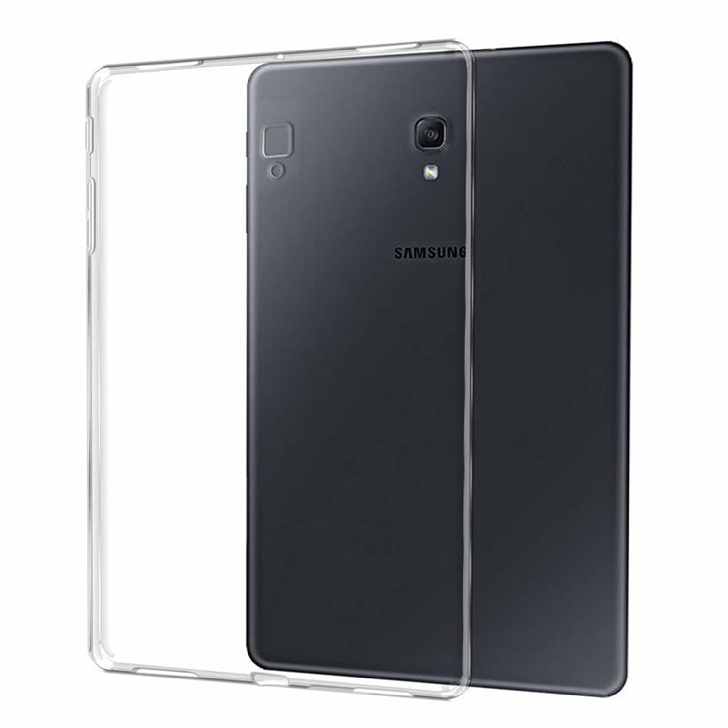 Samsung Galaxy Tab S4 10 5 T830 Kılıf CaseUp İnce Şeffaf Silikon Beyaz